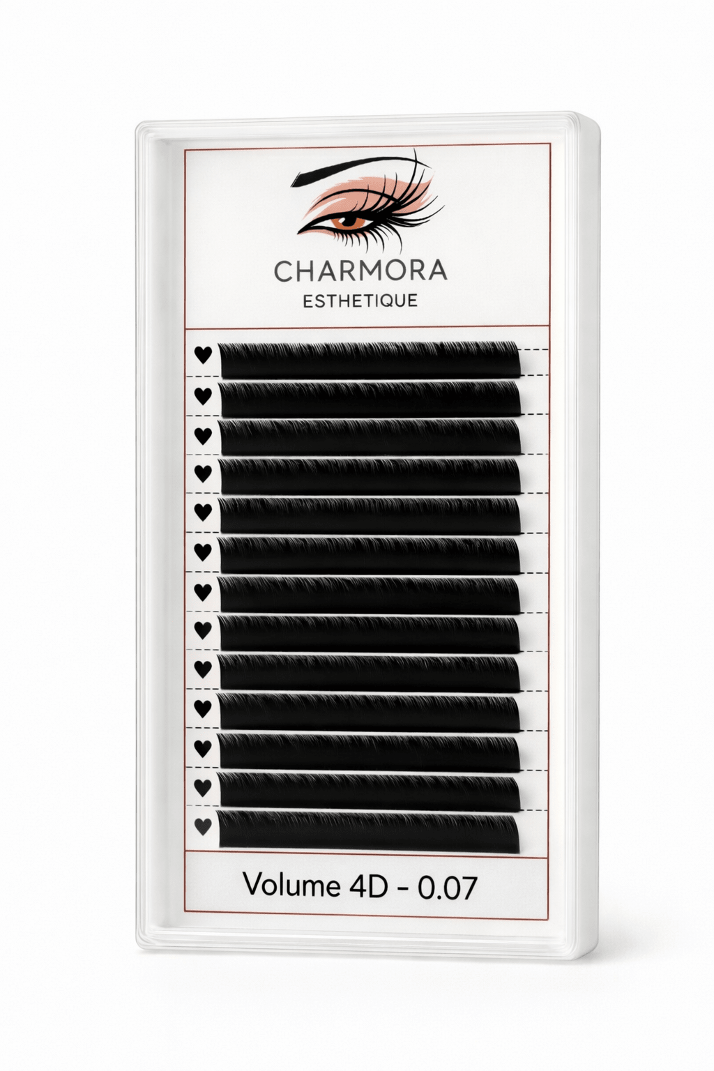 Charmora Volume 4D – 0.07 (Préfaits ouvert) - Charmora Esthetique Shop