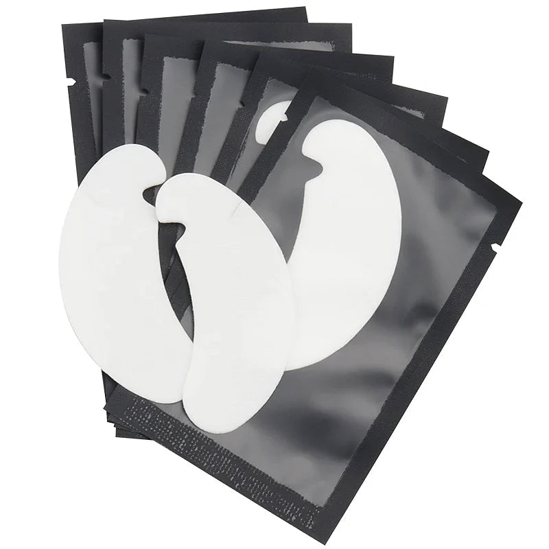 Patches extensions de cils – 50 paires - Charmora Esthetique Shop