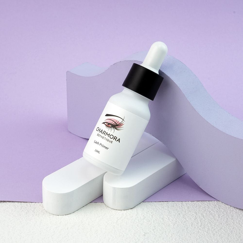 Primer extensions de cils – Préparation avant pose - Charmora Esthetique Shop