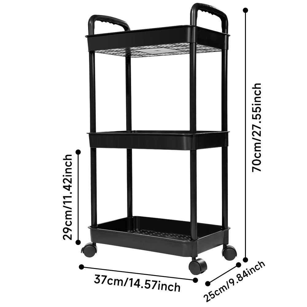 Chariot à 3 niveaux – Charmora Pro - Charmora Esthetique Shop
