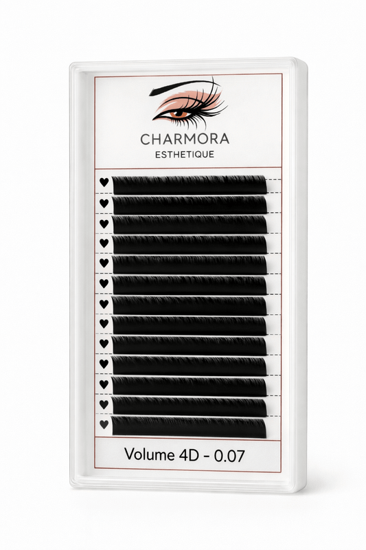 Charmora Volume 4D – 0.07 (Préfaits ouvert) - Charmora Esthetique Shop