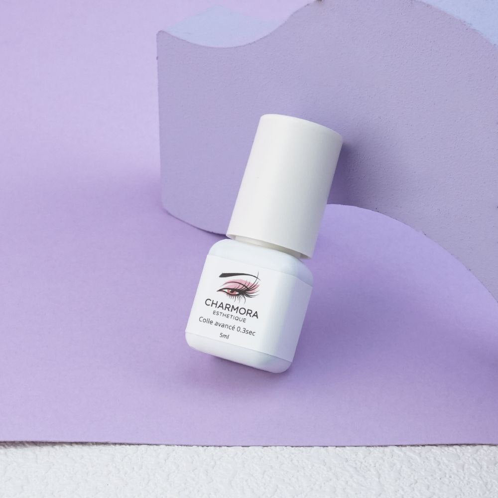 Colle extensions de cils – Séchage rapide 0.3 - 1 sec (Avancée) - Charmora Esthetique Shop