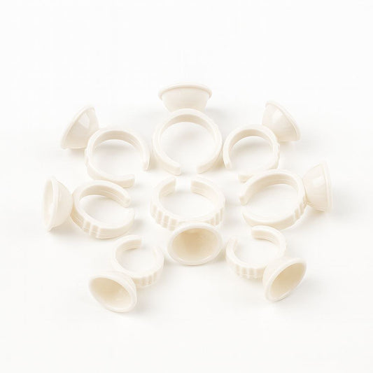 Lot de 50 bagues de colle – Charmora Pro - Charmora Esthetique Shop