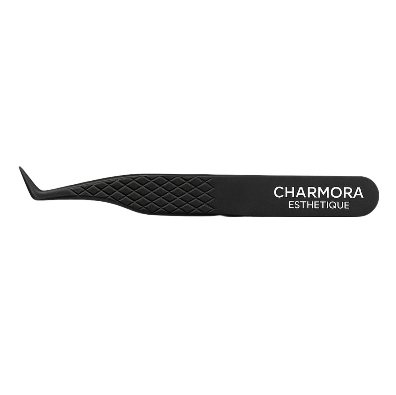 Pinces professionnelles extensions de cils – Volume - Charmora Esthetique Shop