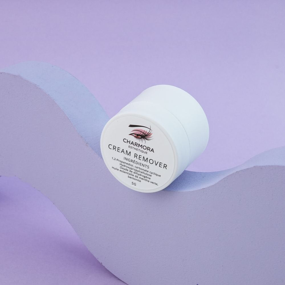 Remover extensions de cils – Crème dissolvante professionnelle - Charmora Esthetique Shop