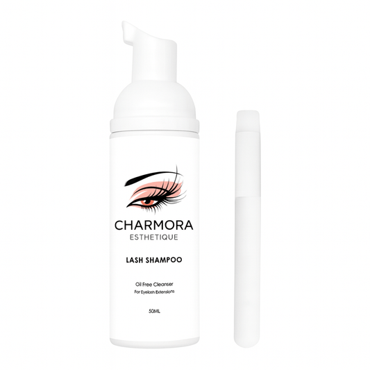 Shampoing extensions de cils – Nettoyant doux - Charmora Esthetique Shop