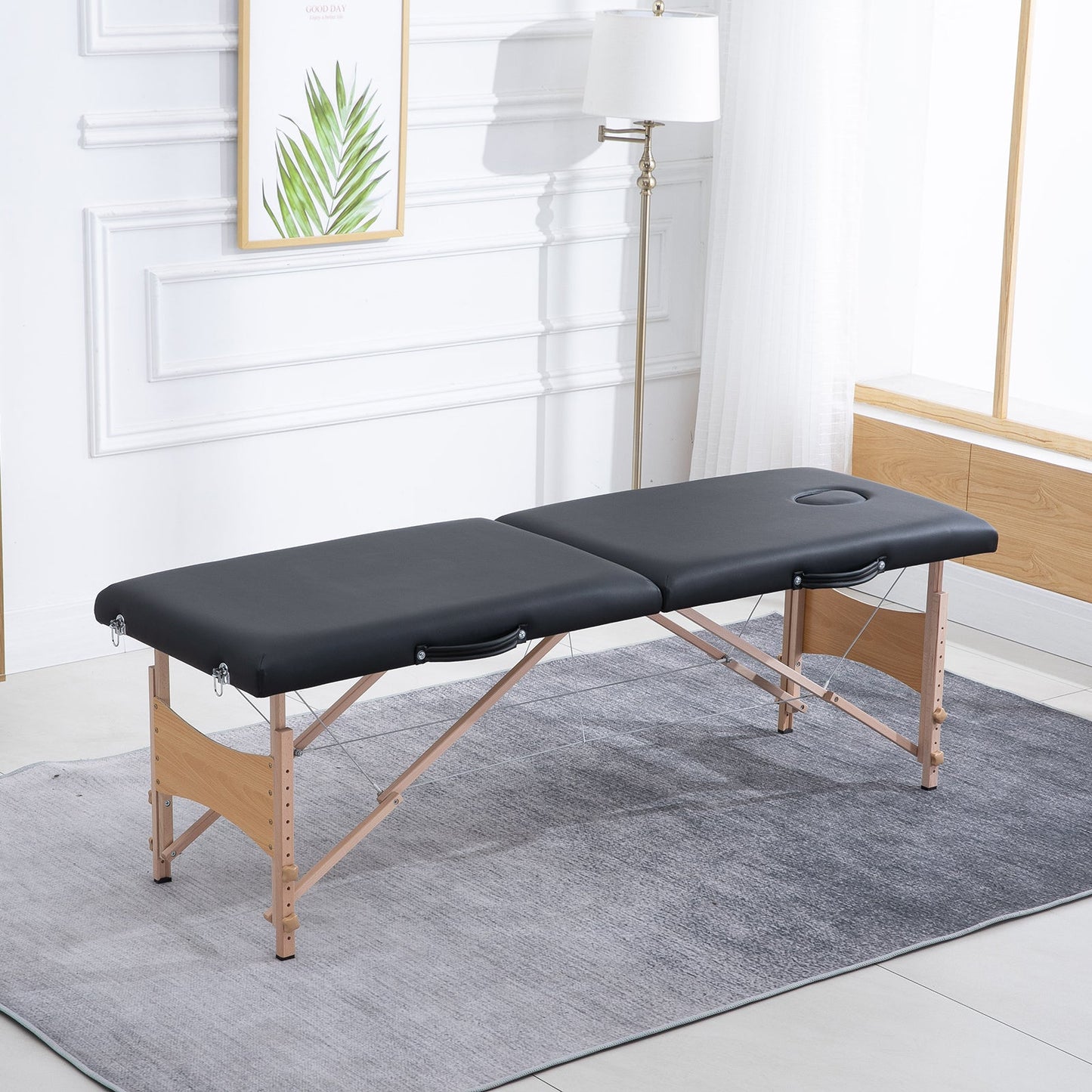 Table de Massage Professionnelle – Charmora Pro Homcom, 186x60cm - Charmora Esthetique Shop